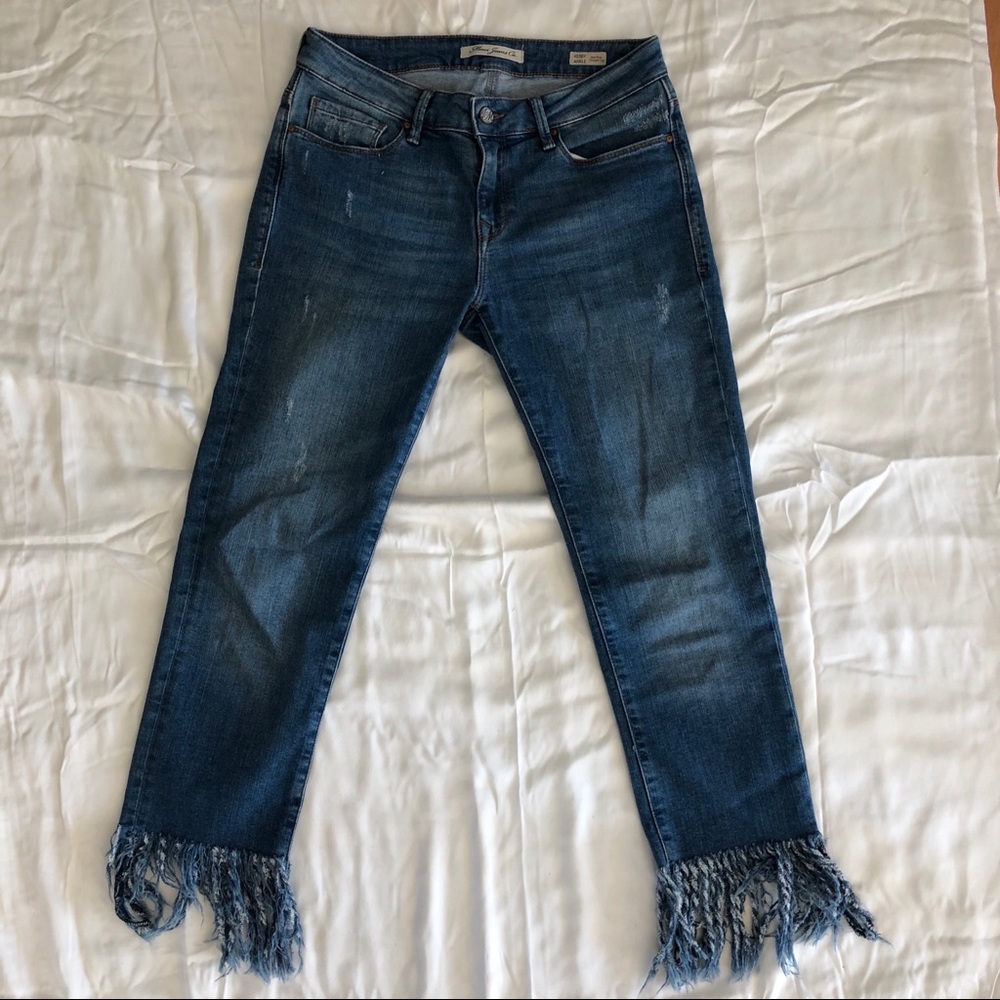 Mavi Frayed Hem Jeans
